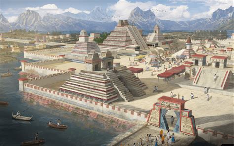 Tenochtitlan'ın İnşası: Yüzyıllar Süren Savaşların ve Efsanevi Bir Tanrının Görünümünün Ardından Yükselen Bir Uygarlık